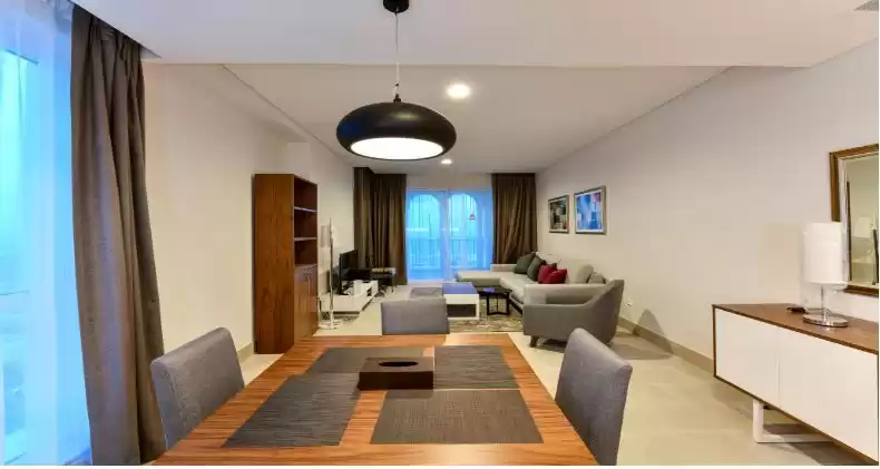 yerleşim Hazır Mülk 1 yatak odası F/F Apartman  kiralık içinde Al Sadd , Doha #11712 - 1  image 